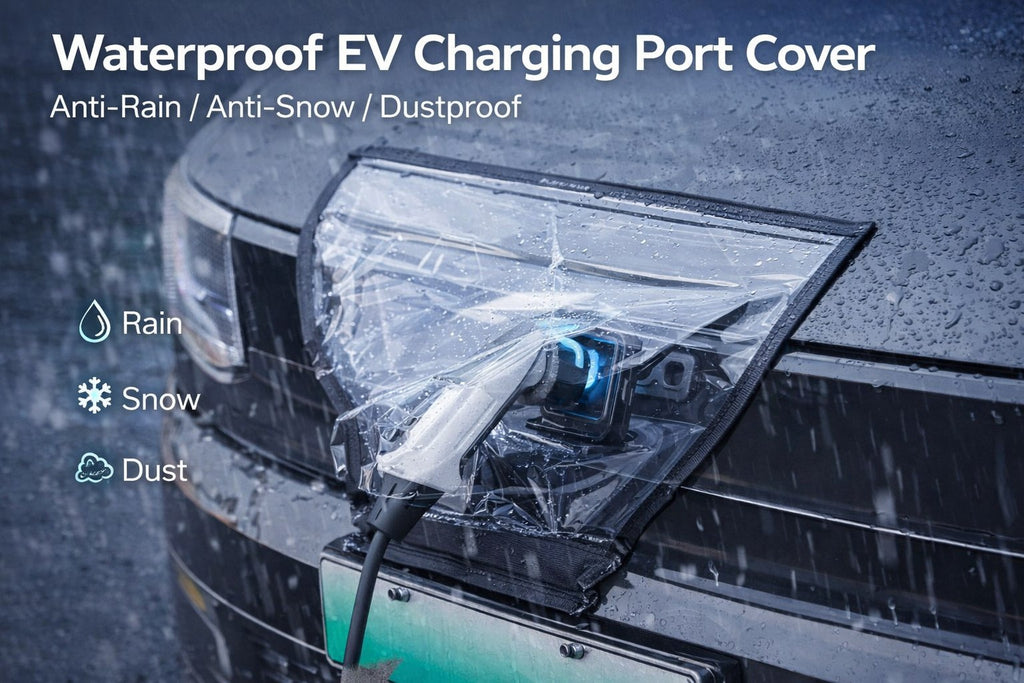 CleanRide™ Waterproof EV Charging Port Cover