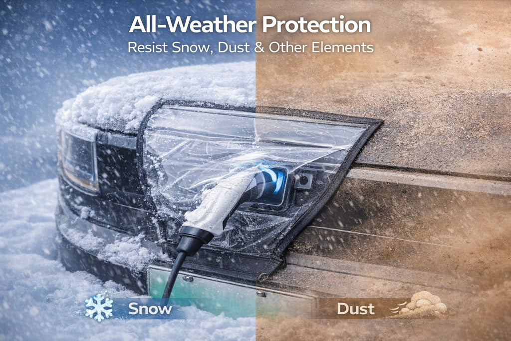 CleanRide™ Waterproof EV Charging Port Cover