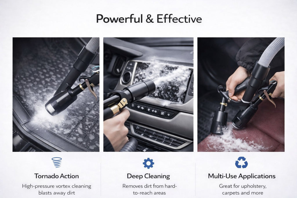CleanRide™ Tornado Air Gun – Professional Car Interior Cleaner