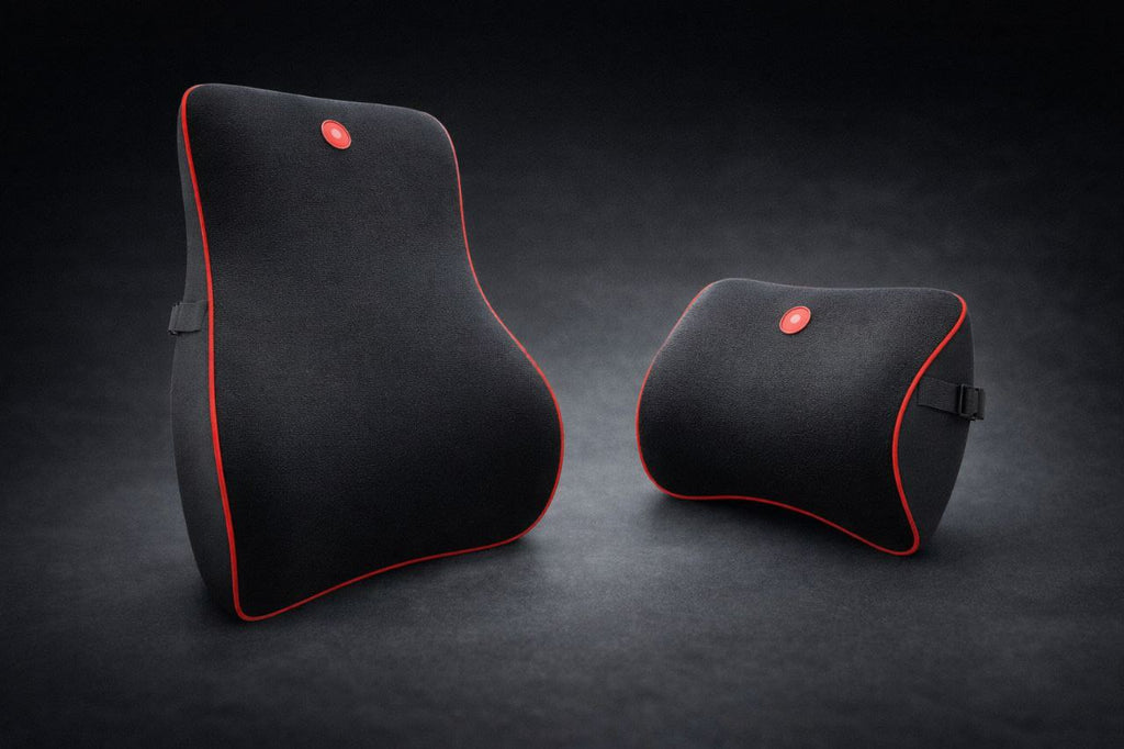 CleanRide Comfort Pro – Car Lumbar & Neck Pillow