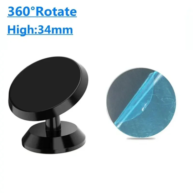 CleanRide™ Magnetic Phone Mount – 360° Rotation