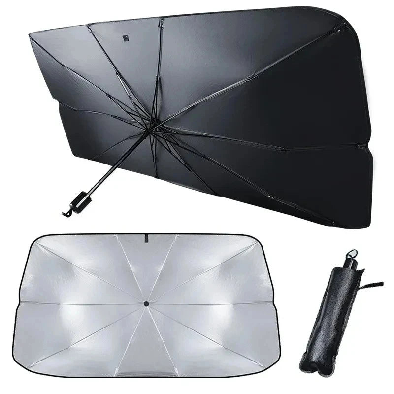 CleanRide™ Foldable Windshield Sunshade Umbrella