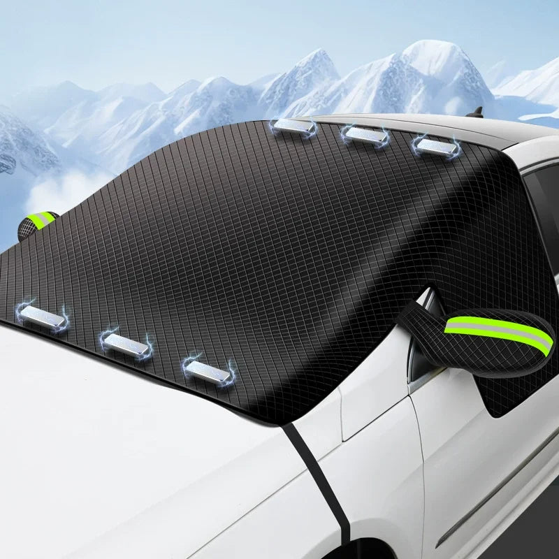 CleanRide™ Magnetic Winter Windshield Snow Cover