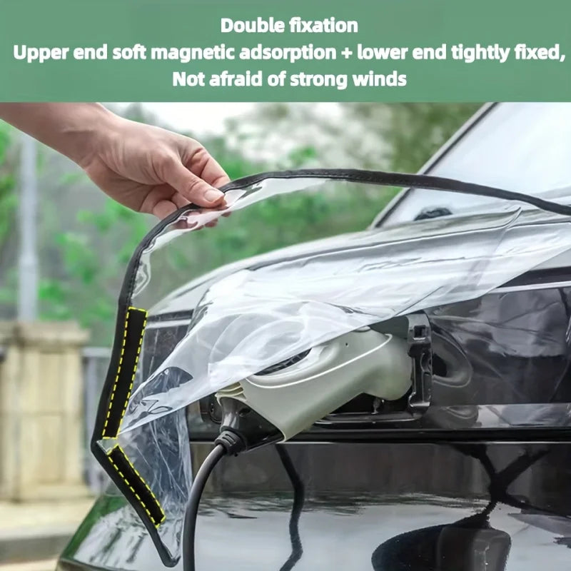 CleanRide™ Waterproof EV Charging Port Cover