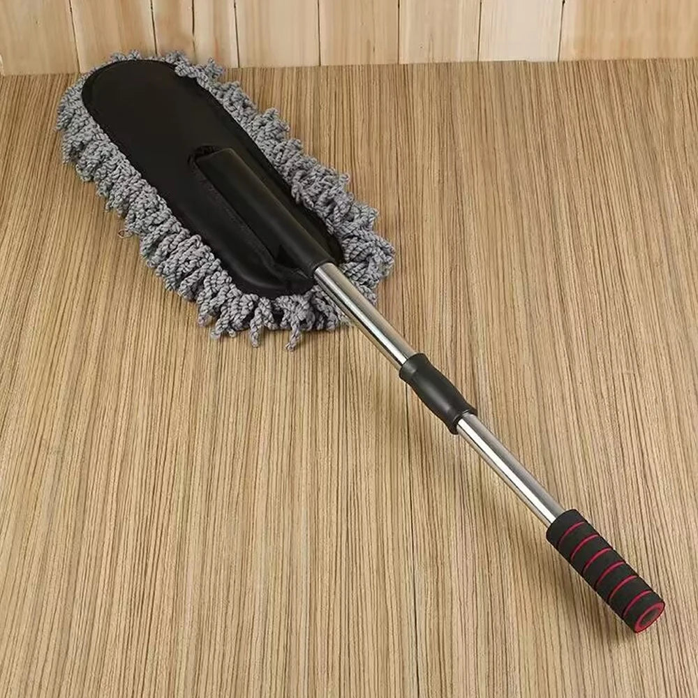 CleanRide™ Microfiber Car Duster Brush – Scratch-Free Dust Removal