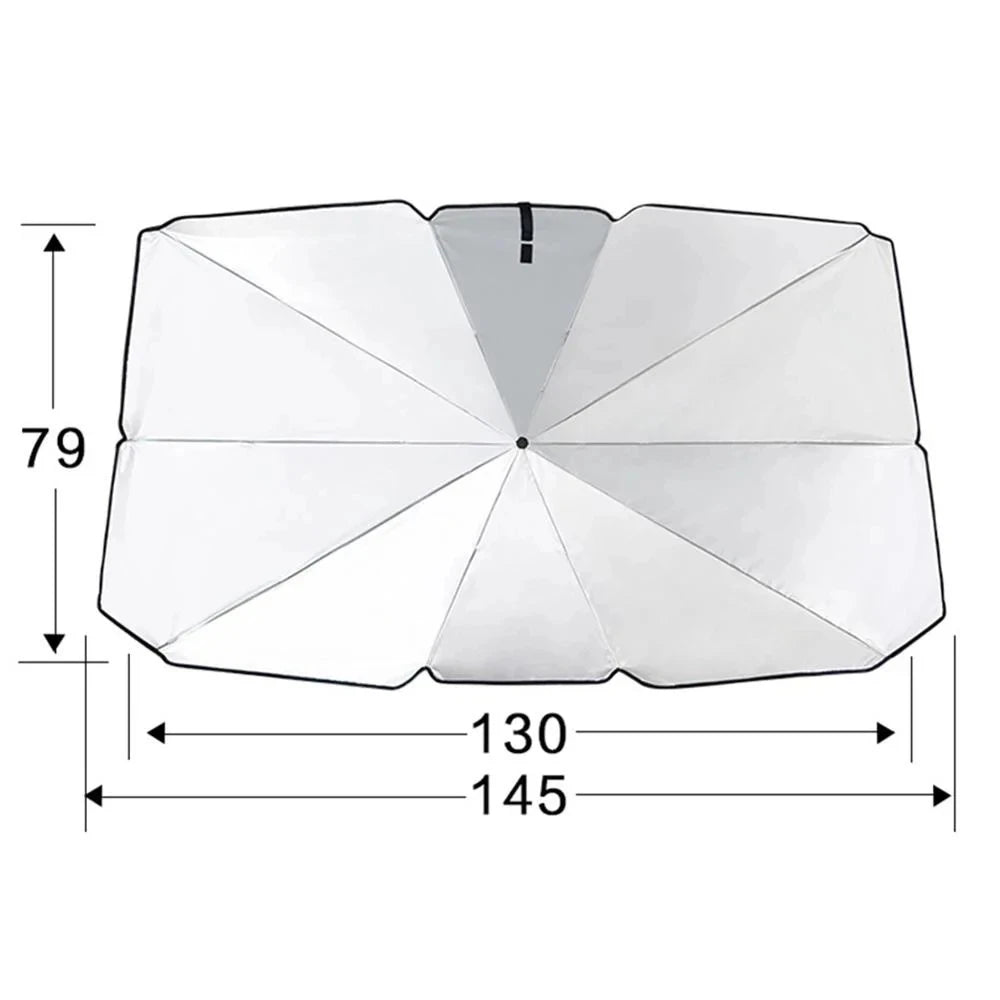 CleanRide™ Foldable Windshield Sunshade Umbrella