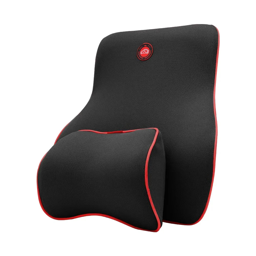 CleanRide Comfort Pro – Car Lumbar & Neck Pillow