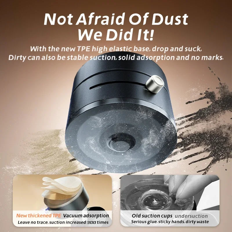 GripLock Pro™ – Magnetic Vacuum Phone Mount for Cars