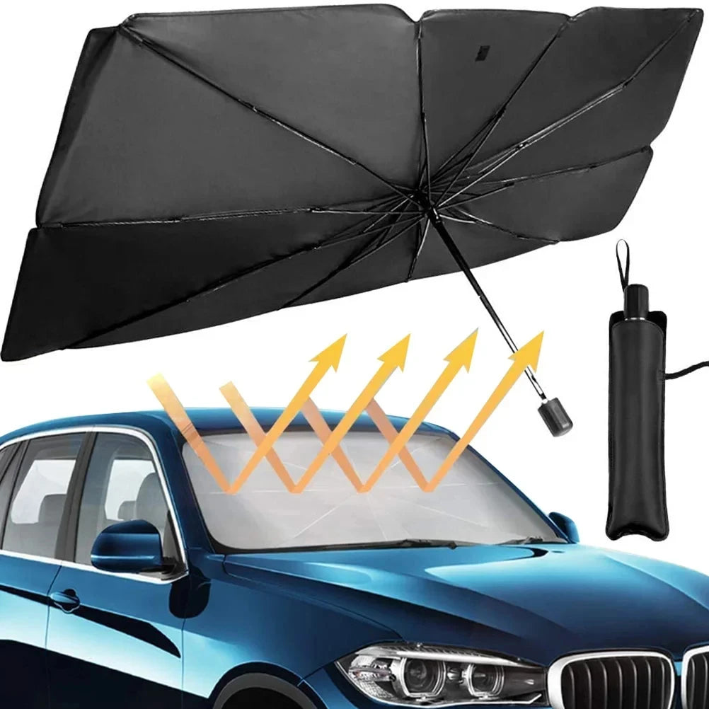 CleanRide™ Foldable Windshield Sunshade Umbrella
