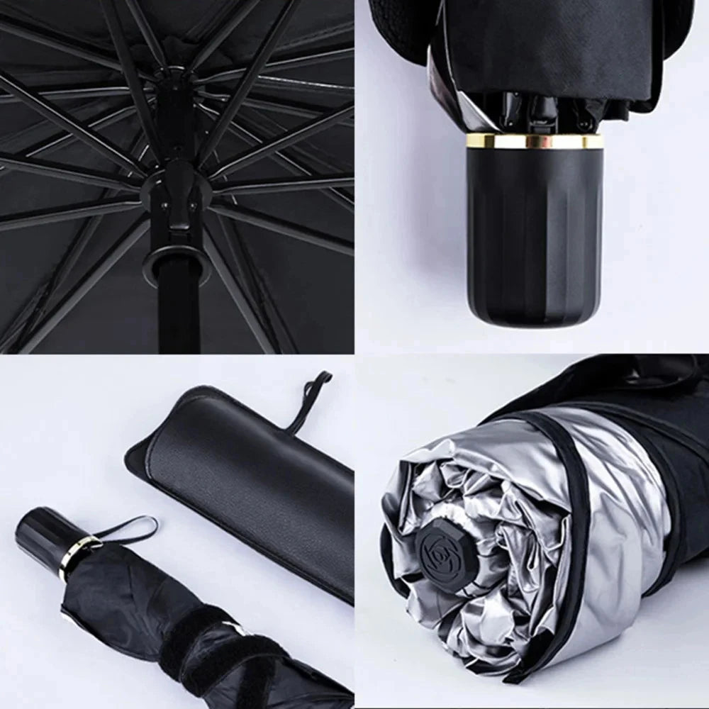 CleanRide™ Foldable Windshield Sunshade Umbrella